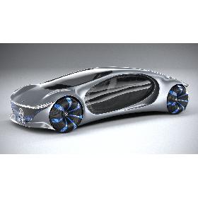 Mercedes Benz Vision Avtr Concept 2020 3D model